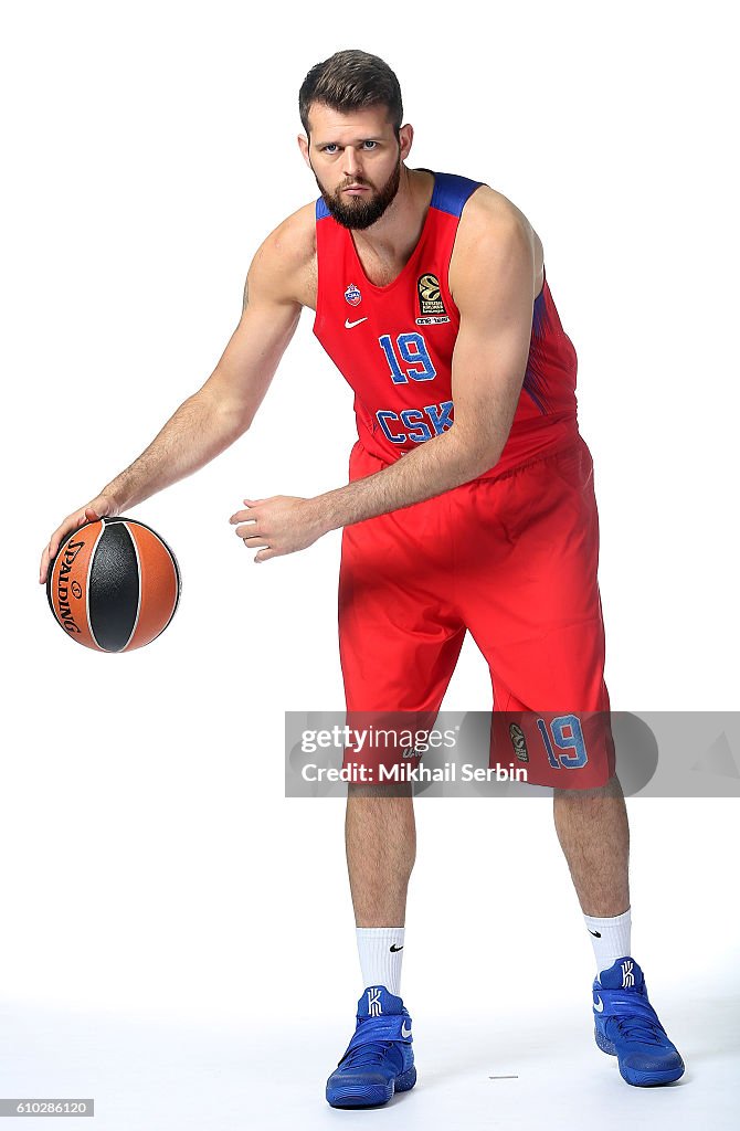 CSKA Moscow 2016/2017 Turkish Airlines EuroLeague Media Day