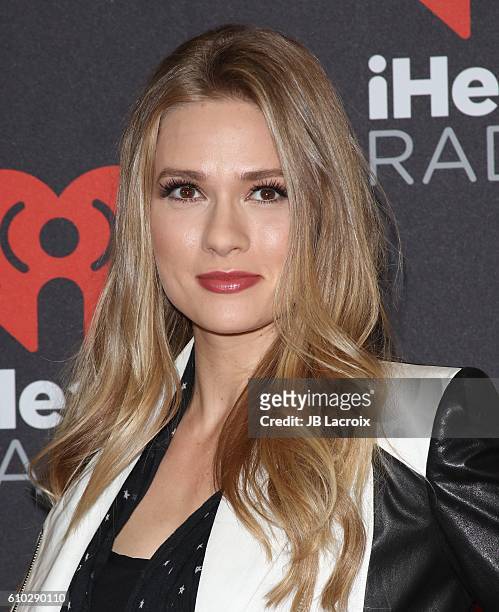 Tori Anderson attends the 2016 iHeartRadio Music Festival at T-Mobile Arena on September 24, 2016 in Las Vegas, Nevada.