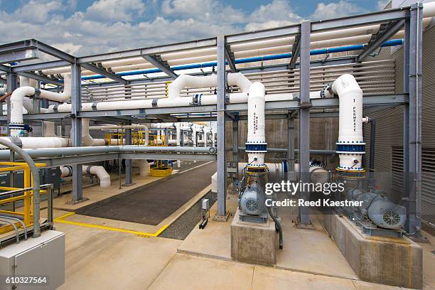 desalination plant carlsbad, california, united states. - reverse osmosis stock pictures, royalty-free photos & images