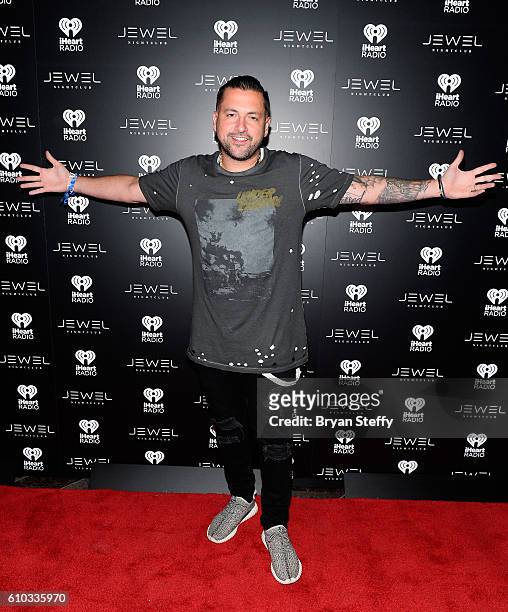 Prostyle arrives at the iHeartRadio Music Festival after party at Jewel Nightclub at the Aria Resort & Casino on September 24, 2016 in Las Vegas,...