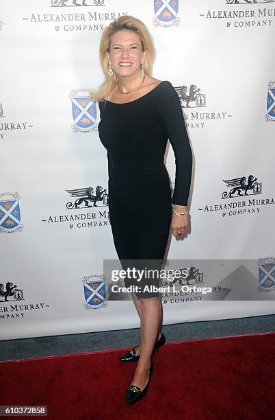 Producer Cat Santarosa arrives for the Premiere of "Whiskey Galore" held at the Writer's Guild Theater on September 24, 2016 in Los Angeles,...