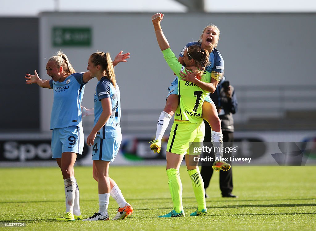 WSL 1: Manchester City Women v Chelsea Ladies FC