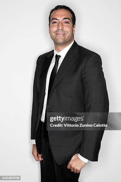 Mohammed Al Turki poses for a portrait during amfAR Milano 2016 at La Permanente on September 24, 2016 in Milan, Italy.