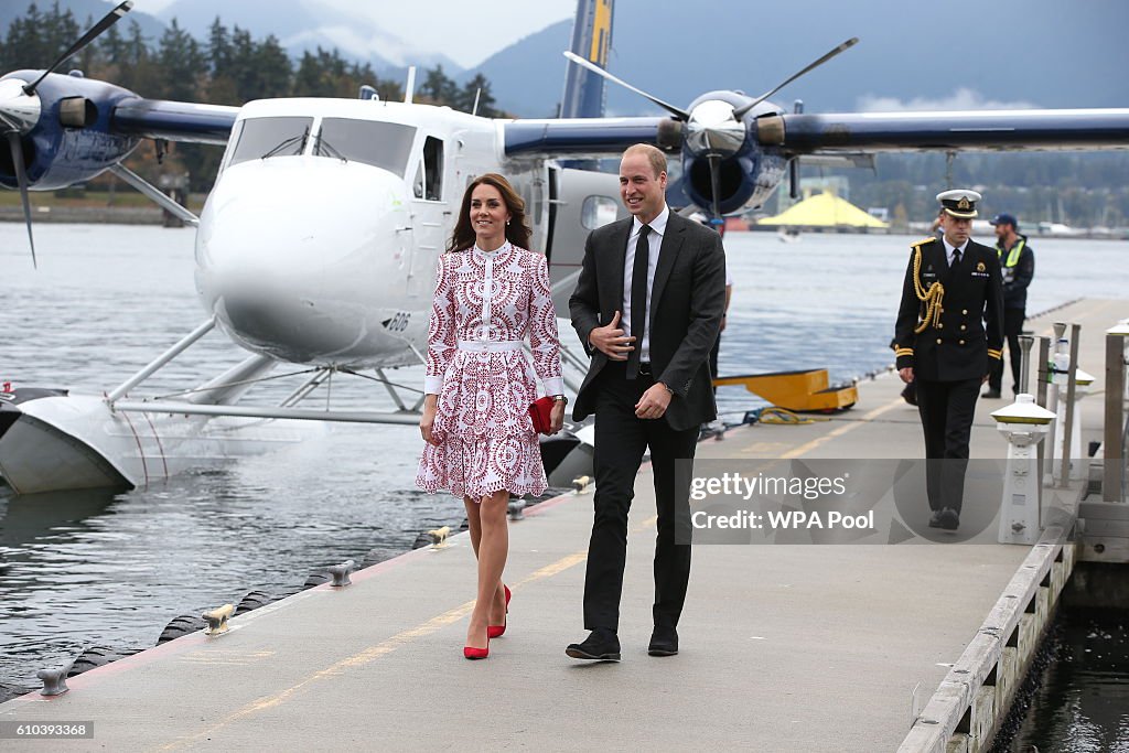 2016 Royal Tour To Canada Of The Duke And Duchess Of Cambridge - Vancouver, British Columbia