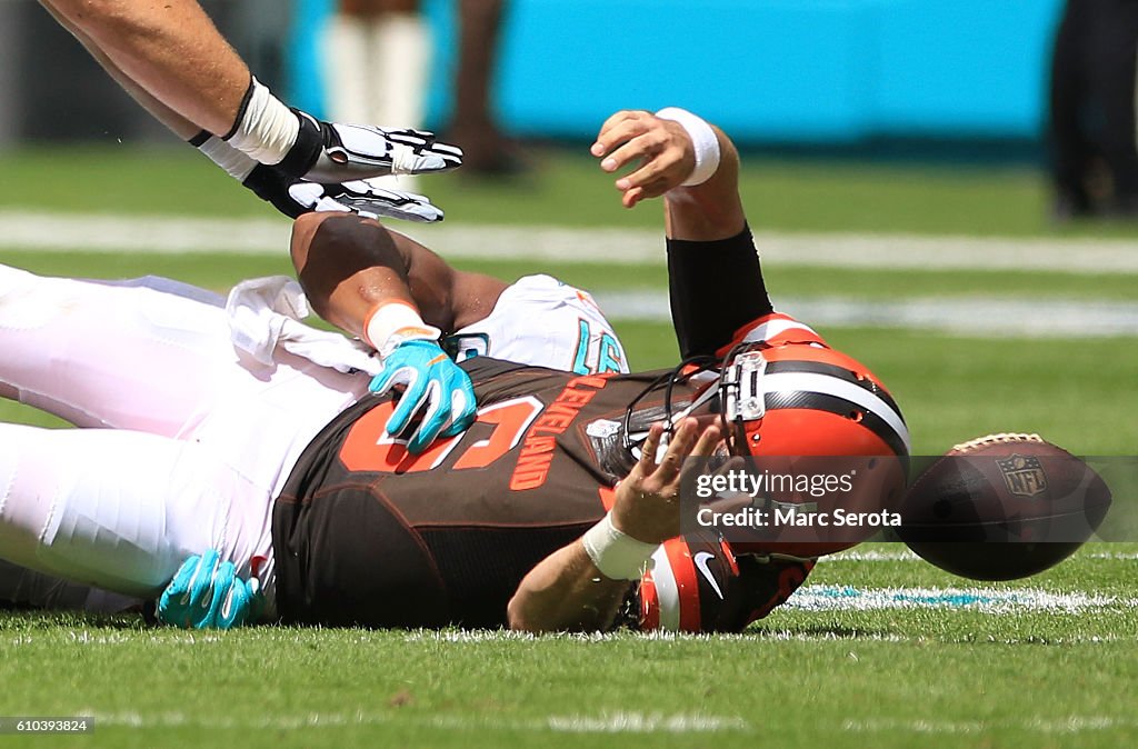 Cleveland Browns v Miami Dolphins