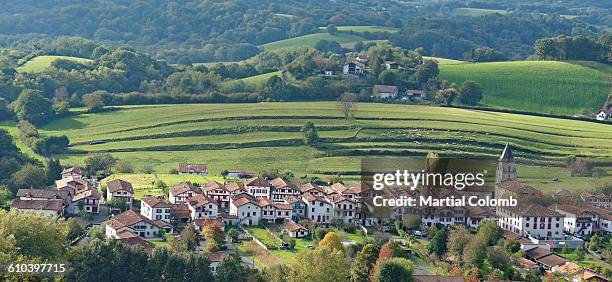 Basque Chingas 46 Basque Village Ainhoa Stock Photos, High-Res Pictures, and Images ...