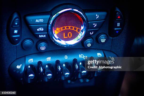 mini cooper interior - austin mini stock pictures, royalty-free photos & images