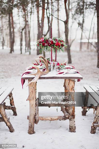 Winter decoration concept