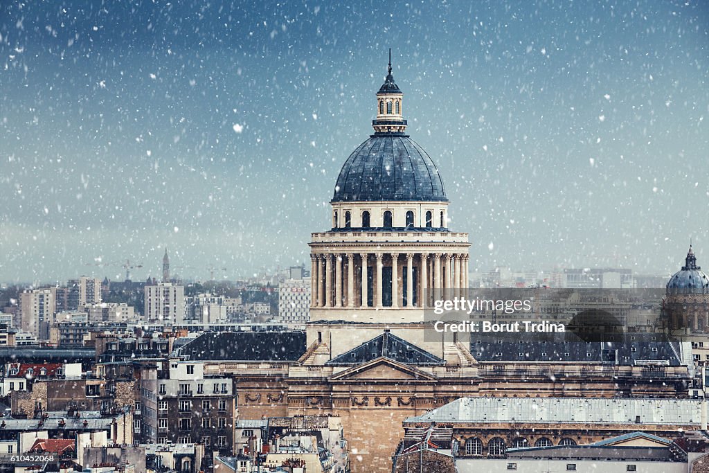 Winter Day In Paris