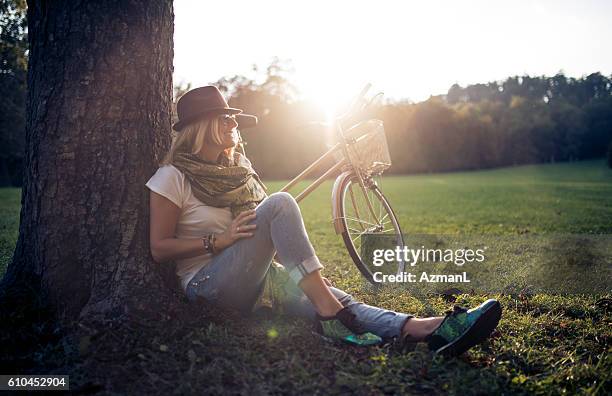 sun is my medicine - leaning tree stock pictures, royalty-free photos & images