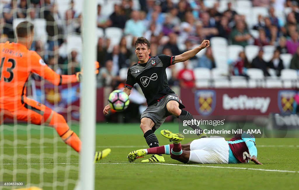 West Ham United v Southampton - Premier League