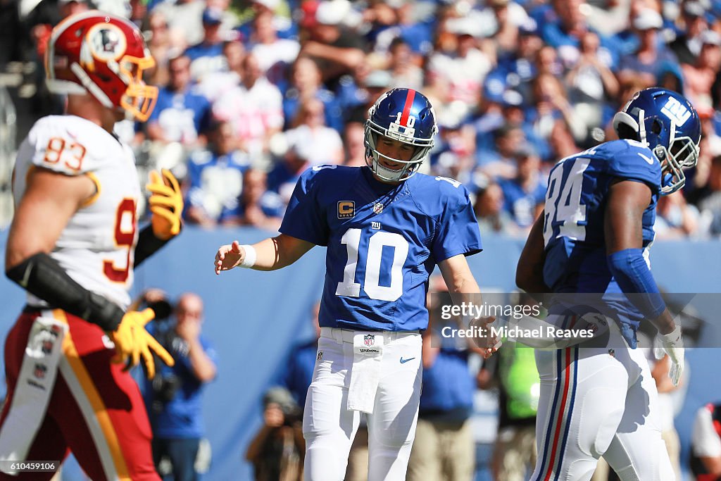 Washington Redskins v New York Giants