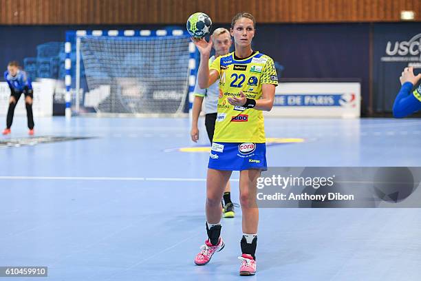 Xenia Smits of Metz during the Division 1 match between Issy Paris and Metz on September 25, 2016 in Creteil, France.