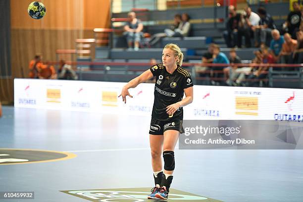 Stine Oftedal of Issy Paris during the Division 1 match between Issy Paris and Metz on September 25, 2016 in Creteil, France.