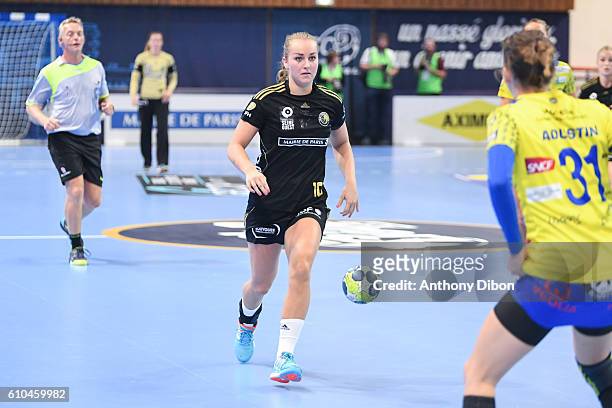 Hanna Oftedal of Issy paris during the Division 1 match between Issy Paris and Metz on September 25, 2016 in Creteil, France.