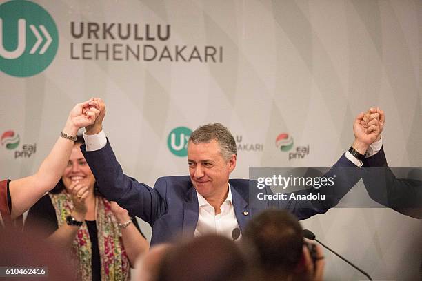 President Basque Basque Nationalist Party Pnv Photos and Premium High Res Pictures ...