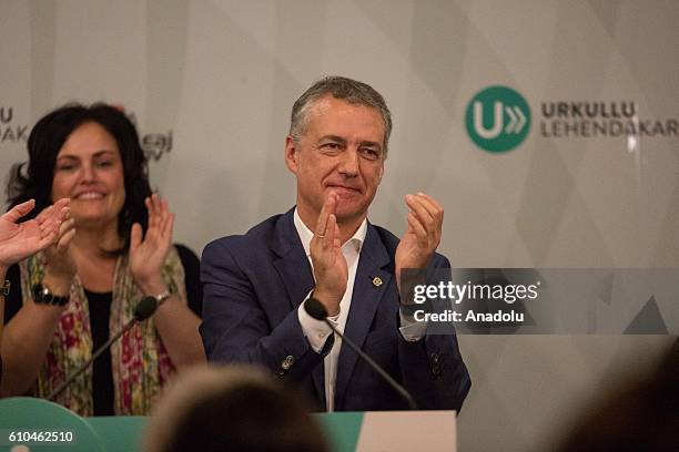 President Basque Basque Nationalist Party Pnv Photos and Premium High Res Pictures ...
