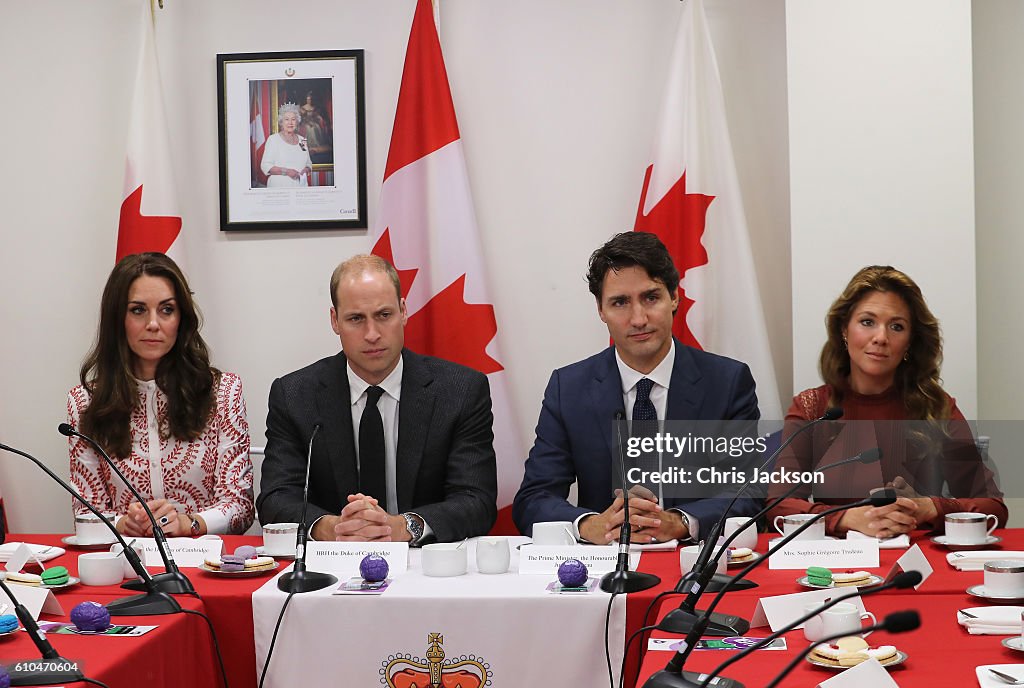 2016 Royal Tour To Canada Of The Duke And Duchess Of Cambridge