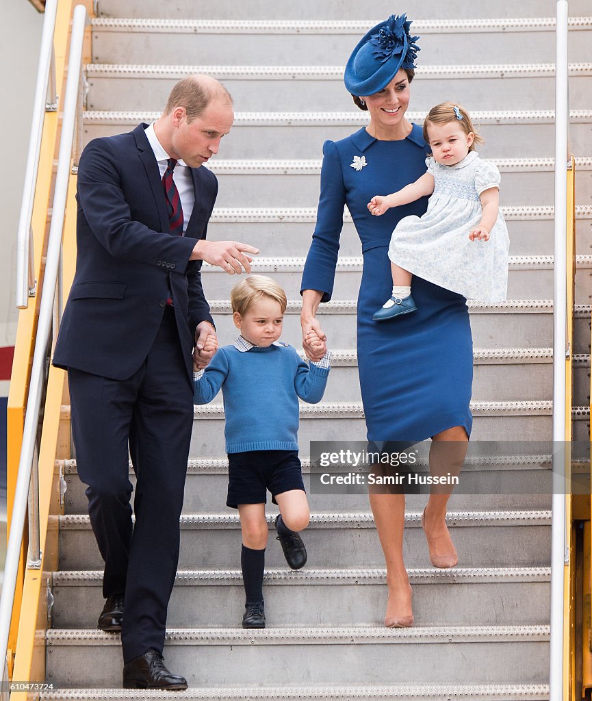 2016 Royal Tour To Canada Of The Duke And Duchess Of Cambridge - Victoria, British Columbia