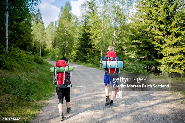 walking together - norway national day 2016 stock pictures, royalty-free photos & images