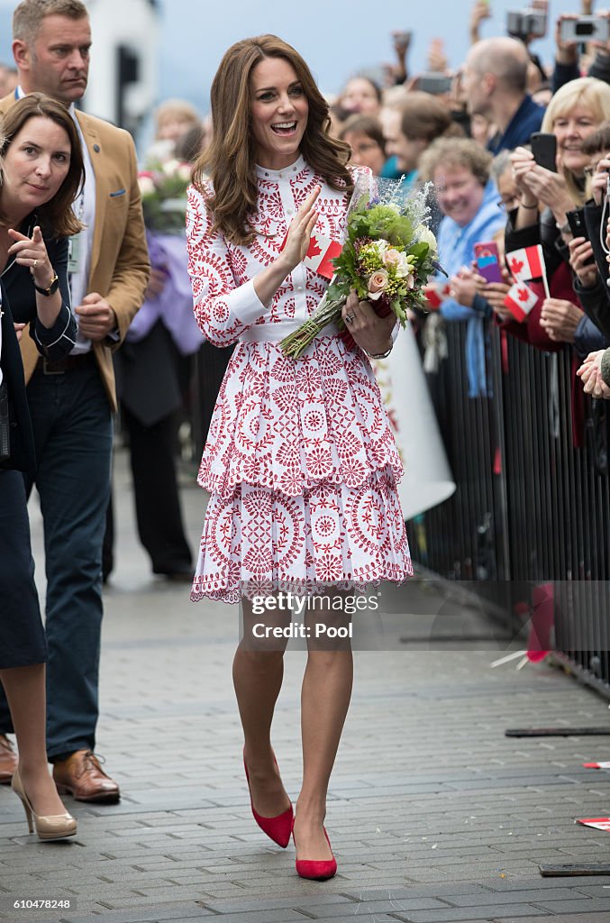 2016 Royal Tour To Canada Of The Duke And Duchess Of Cambridge - Vancouver, British Columbia
