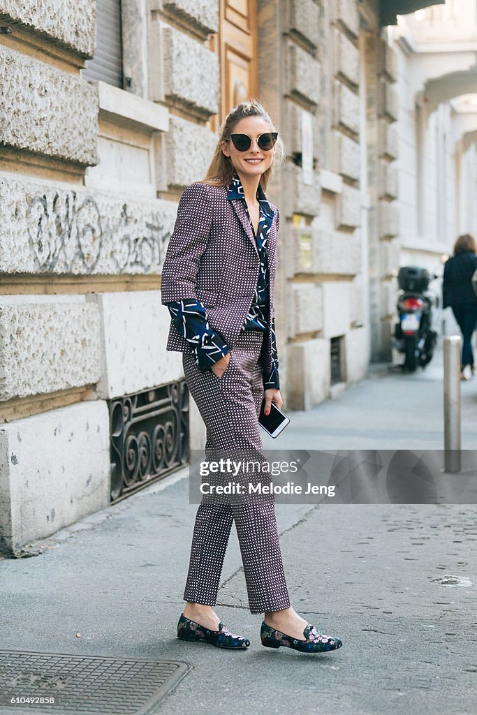 Street Style: September 25 - Milan Fashion Week Spring/Summer 2017