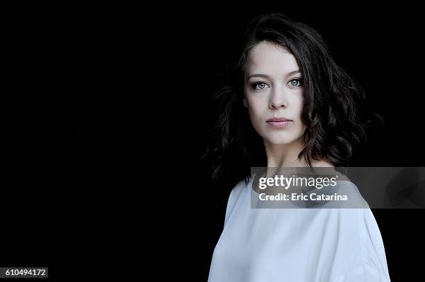 Actress Paula Beer is photographed for Self Assignment on September 21 2016 in San Sebastian, Spain.