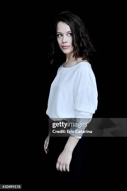 Actress Paula Beer is photographed for Self Assignment on September 21 2016 in San Sebastian, Spain.