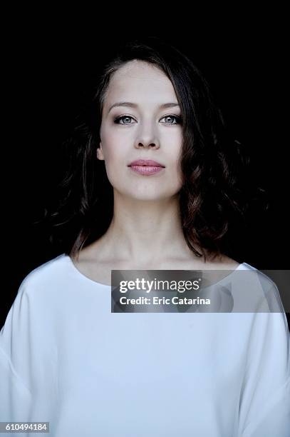Actress Paula Beer is photographed for Self Assignment on September 21 2016 in San Sebastian, Spain.