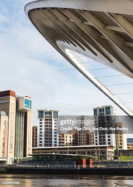 future city - ミレニアムブリッジ ストックフォトと画像