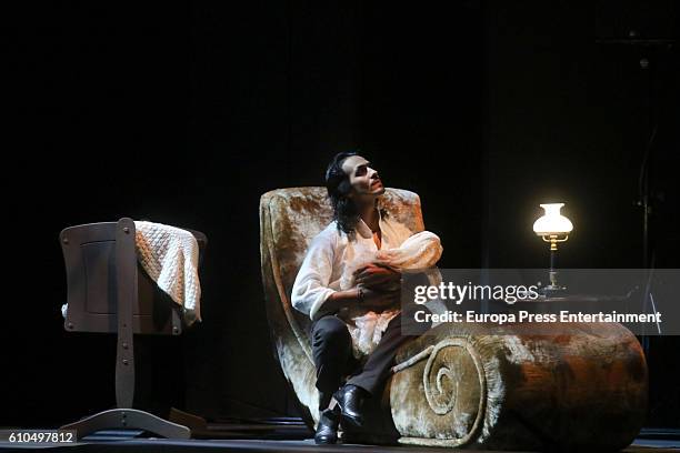 Farruquito performs 'Baile Moreno' during Flamenco Bienal on September 24, 2016 in Seville, Spain.