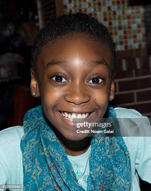 Shahadi Wright Joseph attends the 30th annual Broadway flea market and grand auction at Music Box Theatre on September 25, 2016 in New York City.