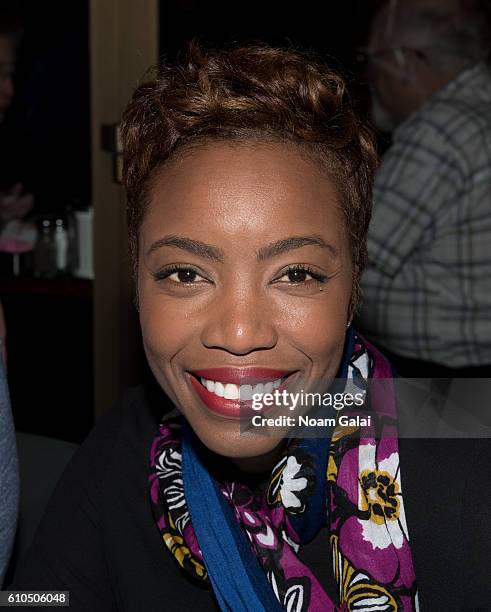 Heather Headley attends the 30th annual Broadway flea market and grand auction at Music Box Theatre on September 25, 2016 in New York City.