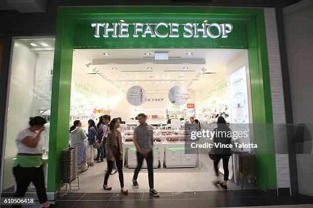 Shots of The Face Shop, Korea-based beauty company located in the Eaton Centre. Korean beauty products are now an industry leader thanks to...