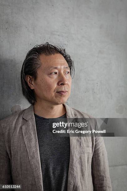 Architect Zhu Pei is photographed on July 7, 2015 in Beijing, China.