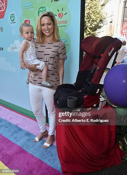 Actress Annie Tedesco attends the Step2 & Favored.by Present The 5th Annual Red Carpet Safety Awareness Event at Sony Pictures Studios on September...