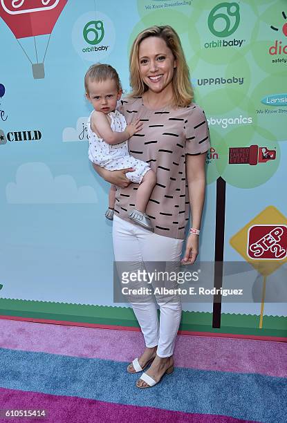 Actress Annie Tedesco attends the Step2 & Favored.by Present The 5th Annual Red Carpet Safety Awareness Event at Sony Pictures Studios on September...