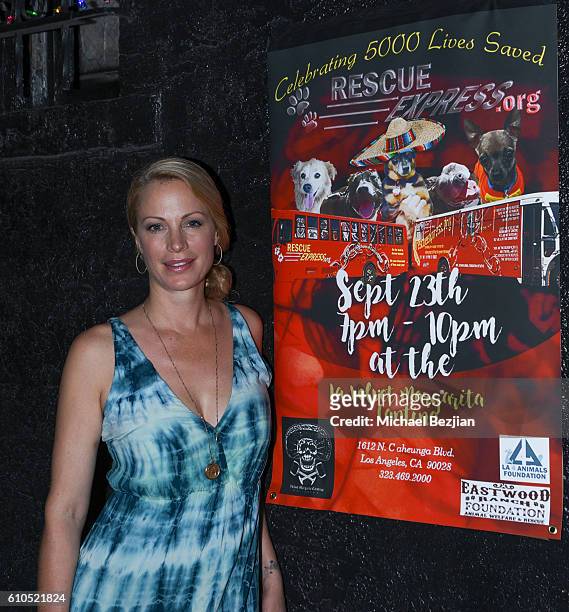 Actress Alison Eastwood at Alison Eastwood And Linda Carel Host Private Reception For Rescue Express at Velvet Margarita on September 23, 2016 in...