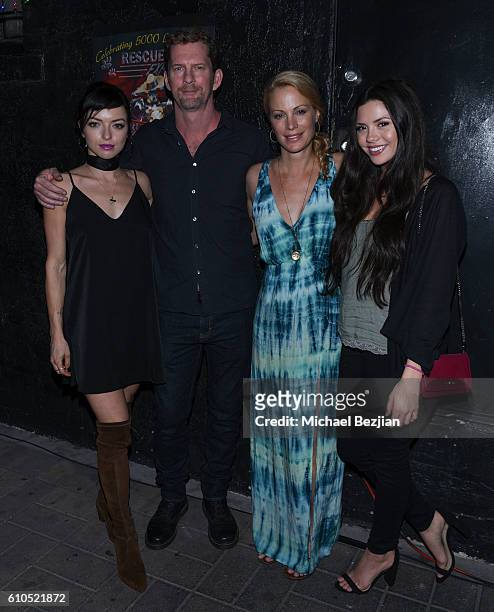 Francesca Eastwood, Stacy Poitras, Alison Eastwood and Morgan Eastwood at Alison Eastwood And Linda Carel Host Private Reception For Rescue Express...