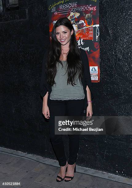 Morgan Eastwood at Alison Eastwood And Linda Carel Host Private Reception For Rescue Express at Velvet Margarita on September 23, 2016 in Hollywood,...