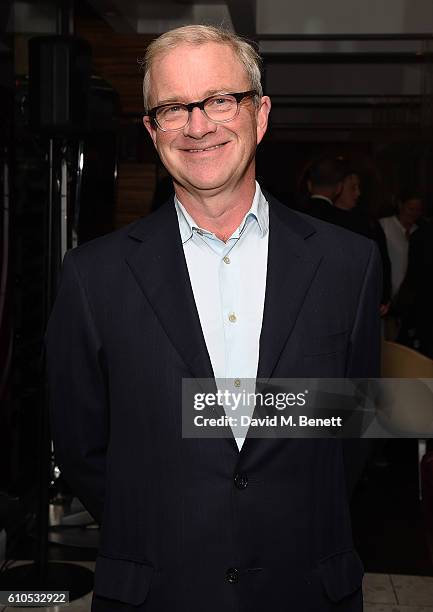 Harry Enfield attends the FilmAid Quiz Gala Night hosted by Harry Enfield and Jason Isaacs at Locanda Locatelli on September 26, 2016 in London,...