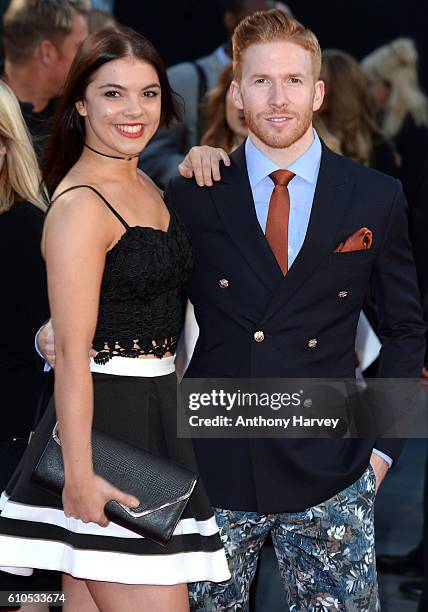 Neil Jones attends the European Premiere of "Deepwater Horizon" at Cineworld Leicester Square on September 26, 2016 in London, England.