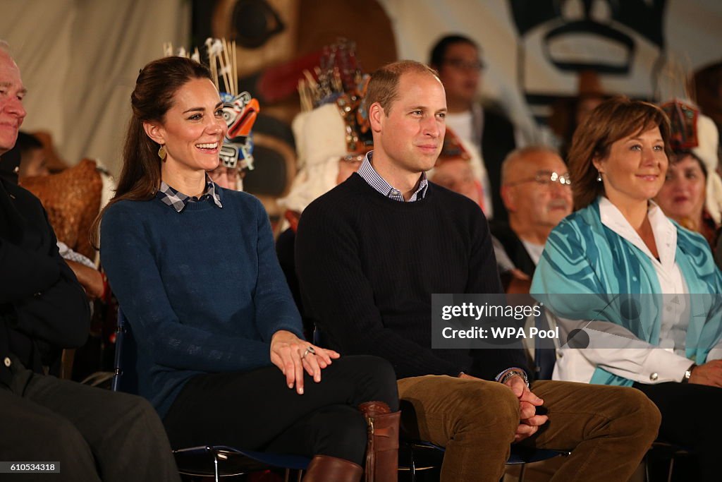2016 Royal Tour To Canada Of The Duke And Duchess Of Cambridge - Bella Bella And Victoria, British Columbia