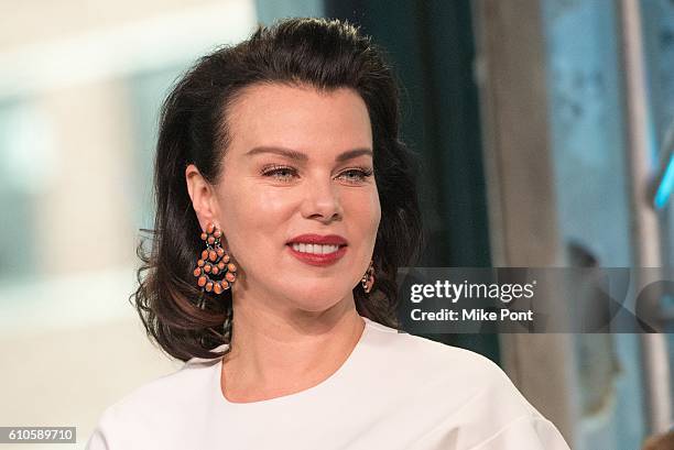 Debi Mazar attends the Build Series to discuss "Younger" at AOL HQ on September 26, 2016 in New York City.