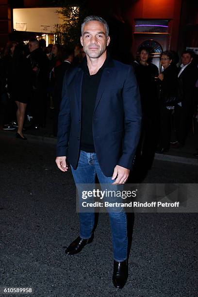 Actor Philippe Bas attends the 'Trophees du Bien Etre' : 2nd Award Ceremony at Theatre Montparnasse on September 26, 2016 in Paris, France.