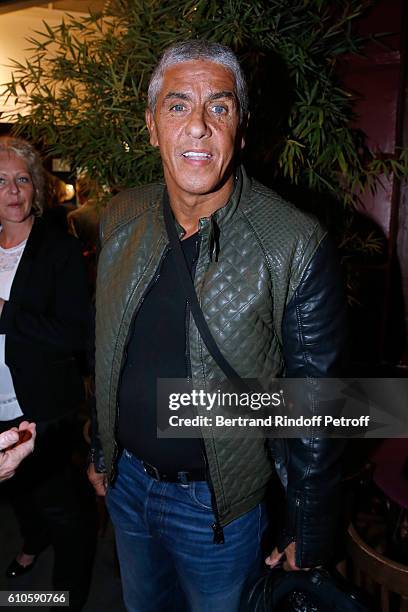 Actor Samy Naceri attends the 'Trophees du Bien Etre' by Beautysane : 2nd Award Ceremony at Theatre Montparnasse on September 26, 2016 in Paris,...