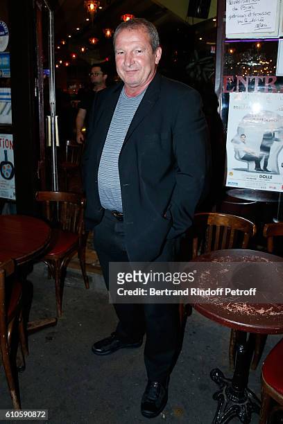 Football Coach Rolland Courbis attends the 'Trophees du Bien Etre' by Beautysane : 2nd Award Ceremony at Theatre Montparnasse on September 26, 2016...