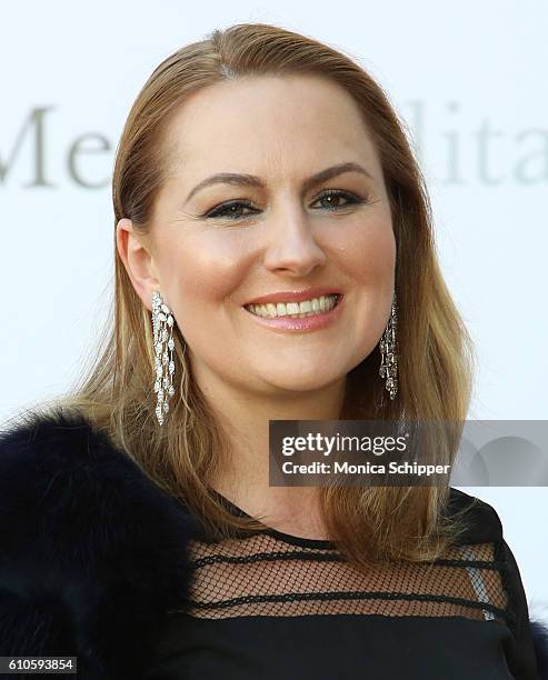 Dr. Anetta Reszko attends the Met Opera 2016-2017 Season Opening Performance Of "Tristan Und Isolde" at The Metropolitan Opera House on September 26,...