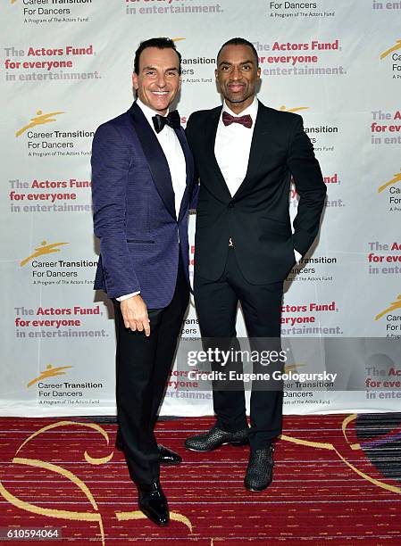 Joe Lanteri, and Desmond Richardson attend the The Actors Fund Presents The Career Transition For Dancers Gala at Marriott Marquis Hotel on September...