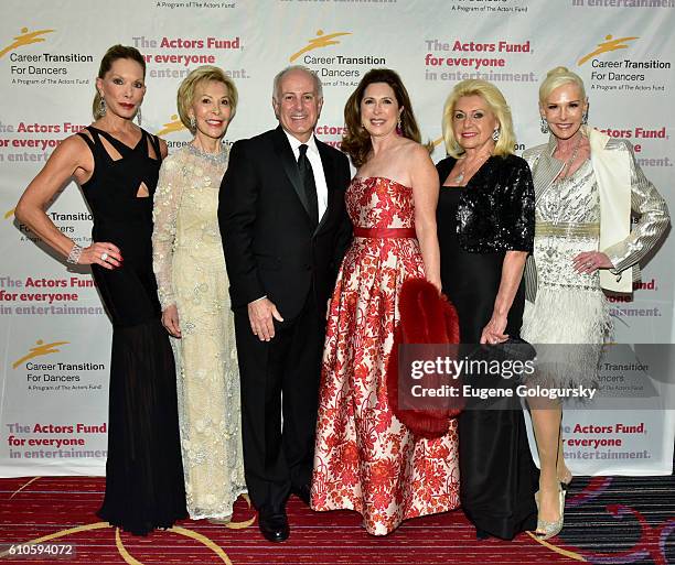 Michelle Riggi, Anka Palitz, Joe Benincasa, Ann Van Ness, Christina Rose, and Abby Schroeder attend the The Actors Fund Presents The Career...